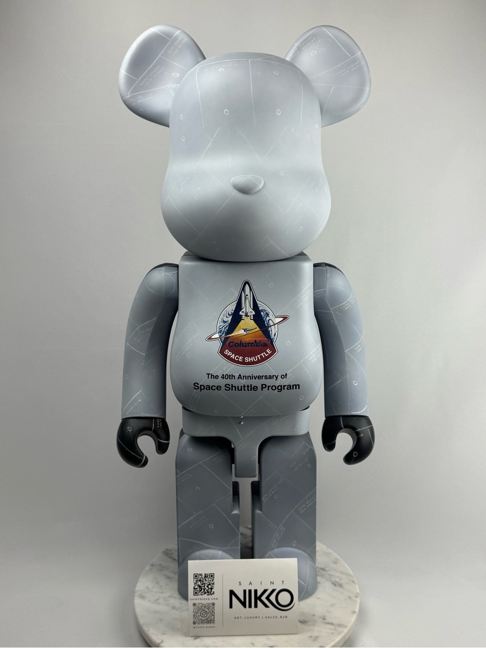 Bearbrick Space Shuttle Program 40th Anniversary 1000%